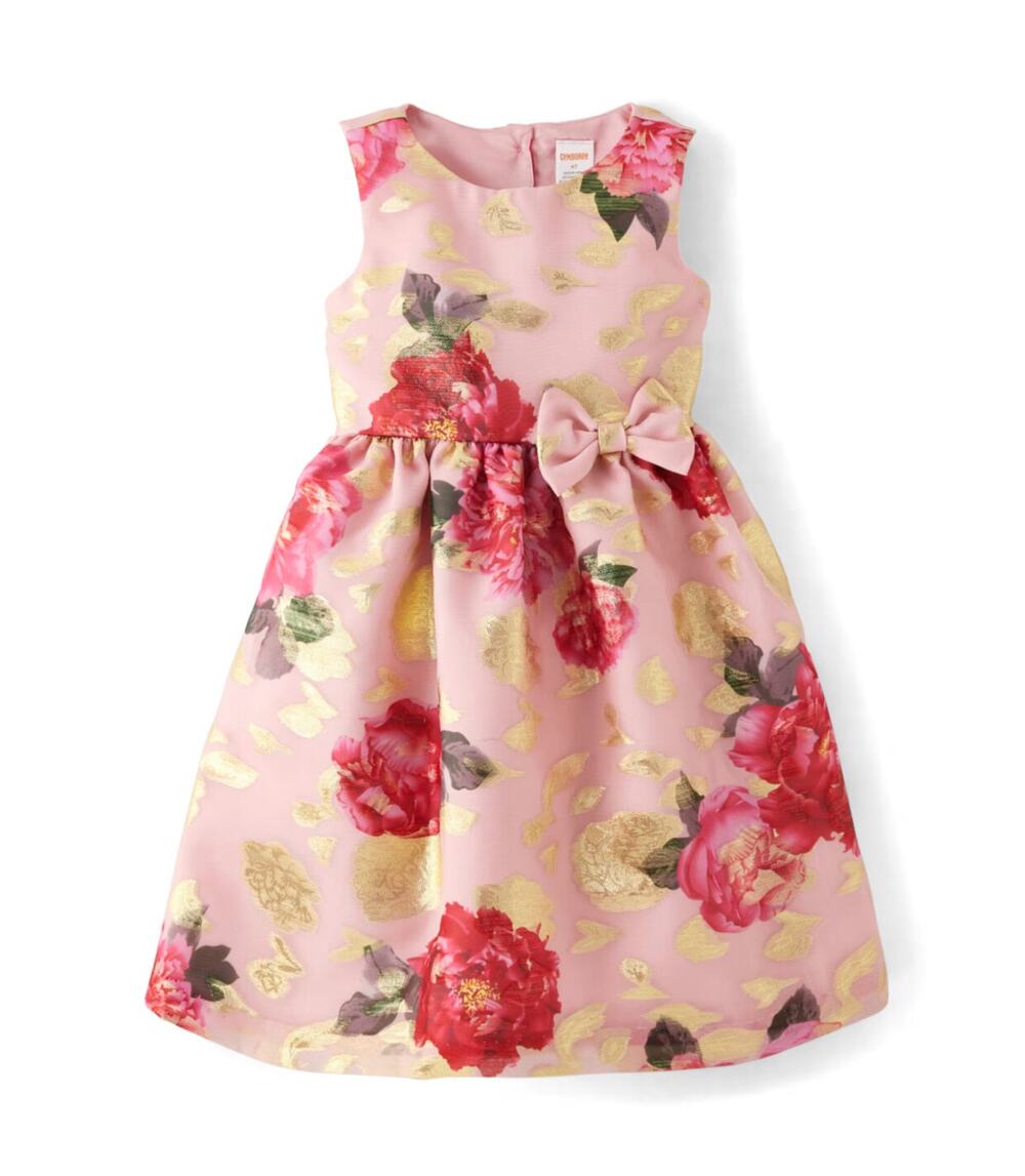 NEW! Gymboree Girls Sugar Plum Fairy Floral Fit And Flare Dress. Size 3T